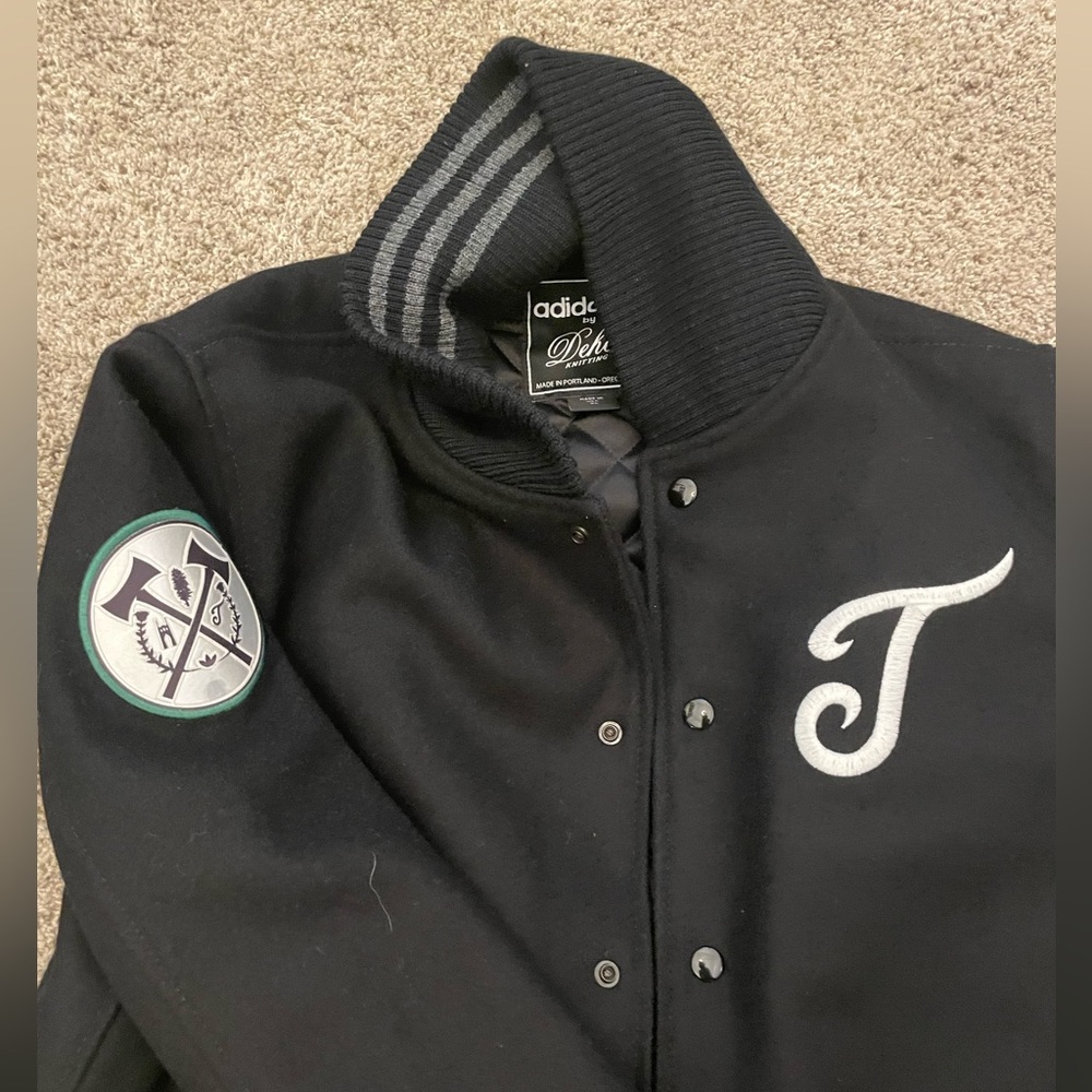 Timbers letterman jacket